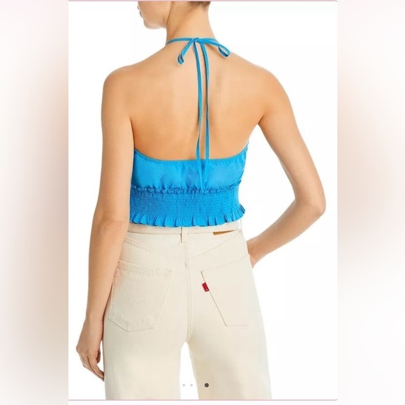 RAMY BROOK New York Women’s size Medium Charlie Halter Top in Color Lake new - Picture 4 of 14